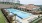 a resort style swimming pool